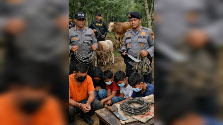 Polres Buton Ungkap Sindikat Pencurian Sapi Libatkan Anak