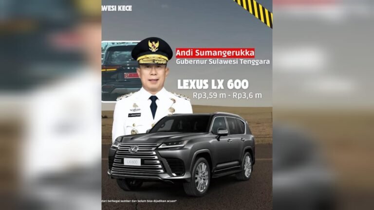 Pemprov Sultra Klarifikasi Isu Mobil Dinas Gubernur Rp8 Miliar