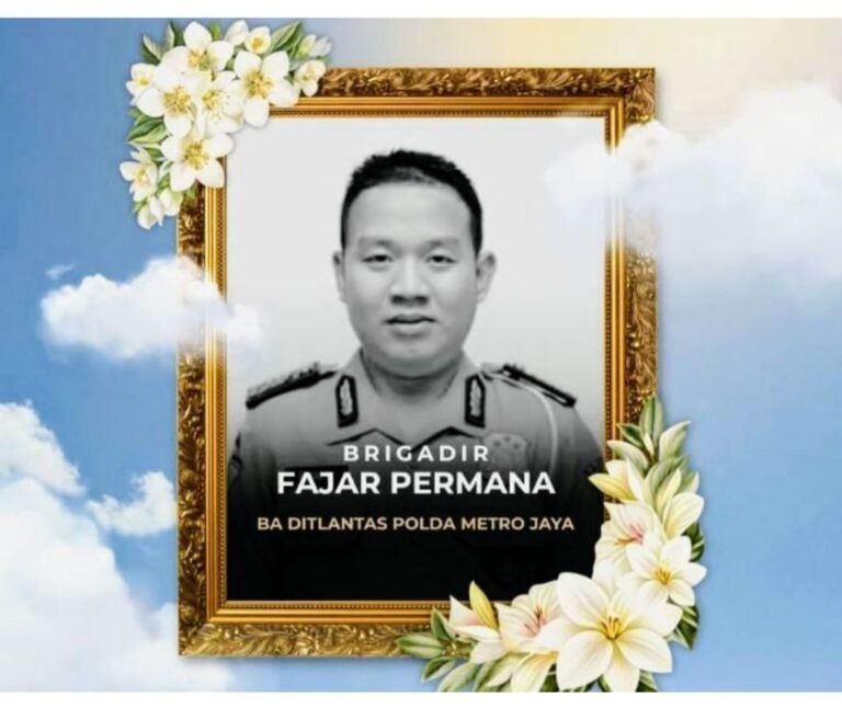Polisi Ditlantas Polda Metro Jaya Gugur Usai Amankan Mudik