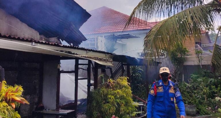 Kebakaran Rumah di BTN DPR Kendari, Kerugian Capai Rp200 Juta