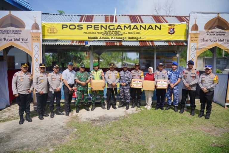 Kapolda Sultra Patroli Pantai Toronipa, Pastikan Keamanan Wisata Lebaran