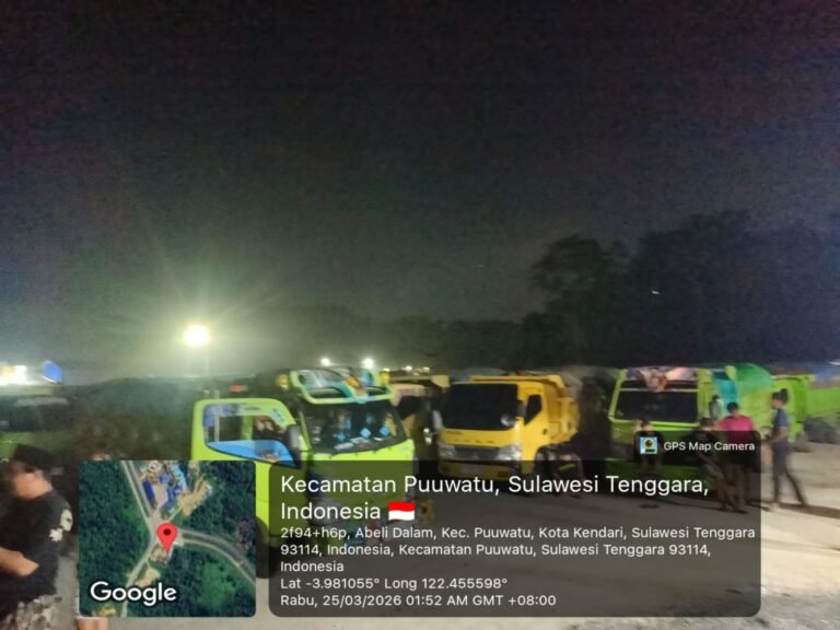 Jalan Hauling PT ST Nikel Dipalang, Polisi Amankan Situasi