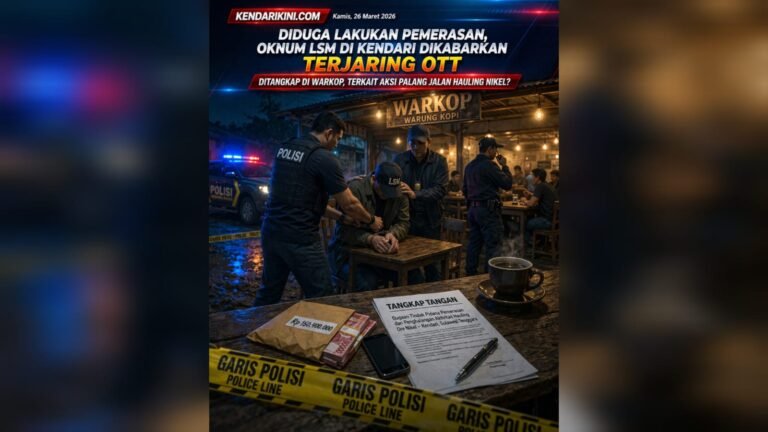 OTT LSM di Kendari, Enam Oknum Diduga Peras PT ST Nickel
