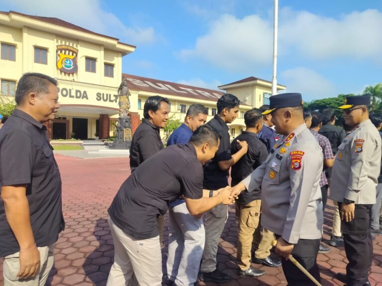 Kapolda Sultra Pimpin Halal Bihalal, Perkuat Soliditas Personel