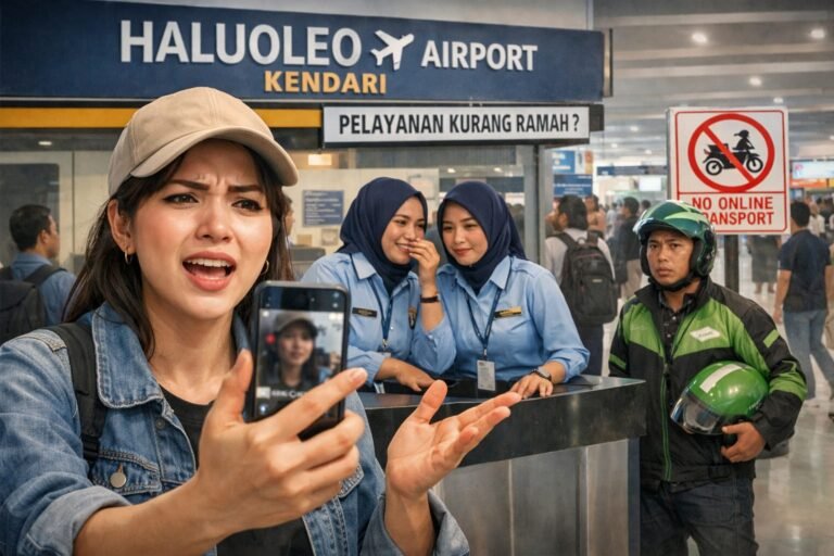 Pelayanan Bandara Haluoleo Kendari Dikeluhkan, Video Penumpang Viral