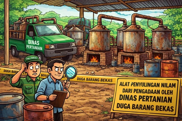 Dugaan Alat Penyulingan Nilam Bekas di Konkep, Anggaran Disorot