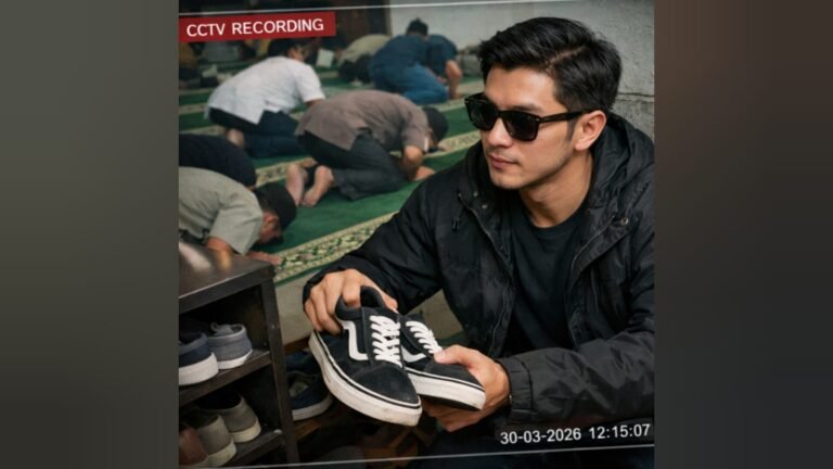 Pura-pura Sholat, Pria Gasak Sepatu Jamaah di Masjid Mandonga