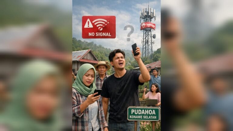 Layanan Telkomsel di Pudohoa Lumpuh Akibat Pencurian Kabel BTS