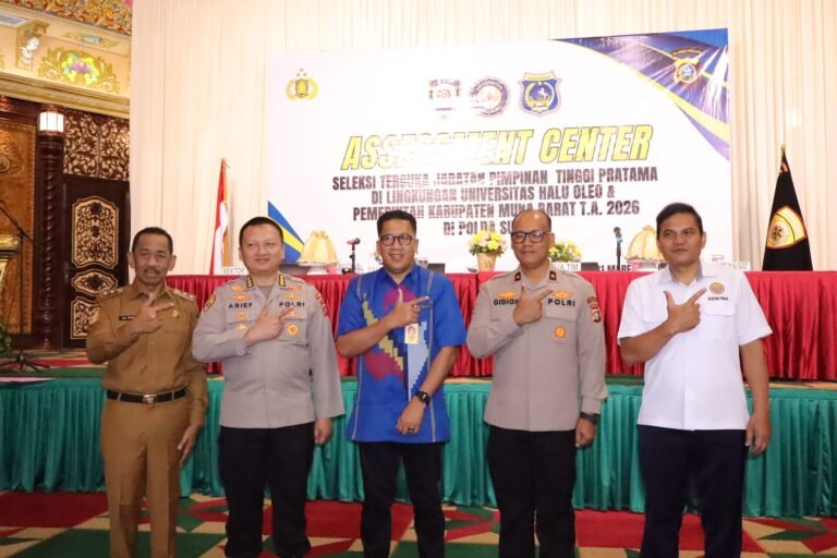 Polda Sultra Gandeng UHO Perkuat Assessment Center Polri Profesional