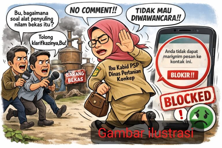Kabid Distan Konkep Diduga Blokir Wartawan, Kasus Nilam Disorot