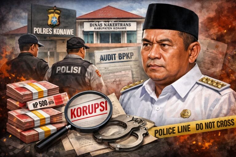 Polisi Naikkan Kasus Korupsi Nakertrans Konawe, Mantan Pj Bupati HR Disorot
