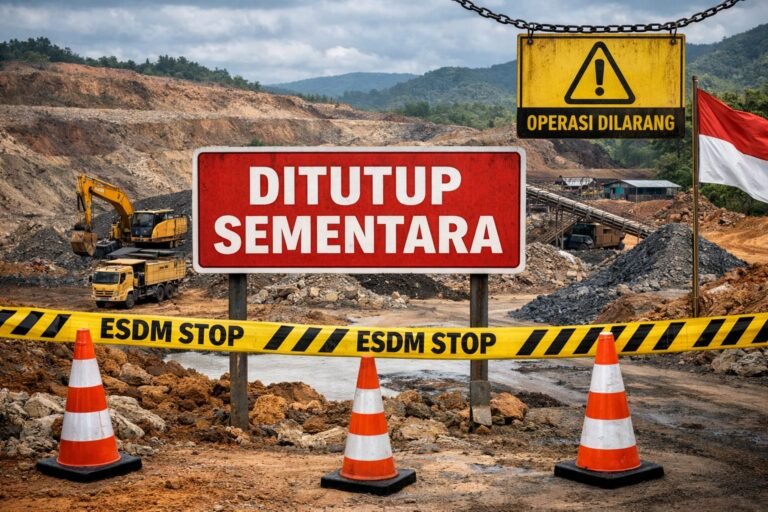 ESDM Hentikan Sementara Tambang PT PUP di Konawe Selatan