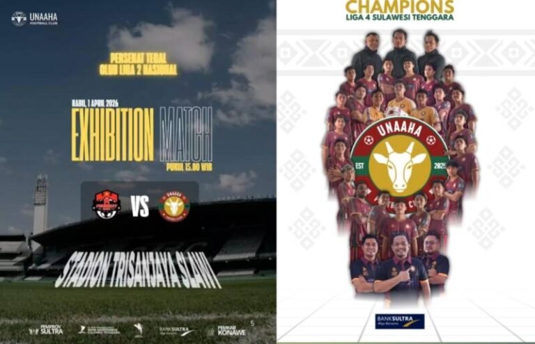 Unaaha FC Matangkan Persiapan Liga 4 Nasional, Uji Coba di Jawa