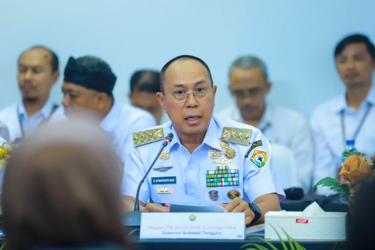Gubernur Sultra Perkuat Kebijakan Berbasis Data, Dukung Sensus Ekonomi 2026