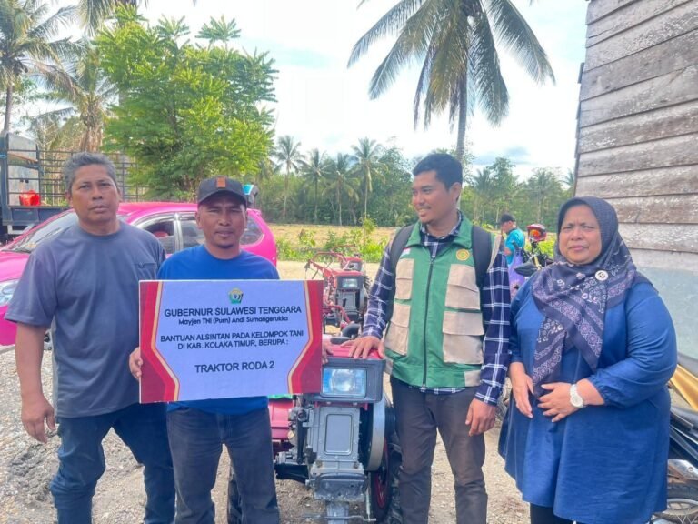 Gubernur ASR Genjot Pertanian, Ratusan Alsintan Masuk Sultra