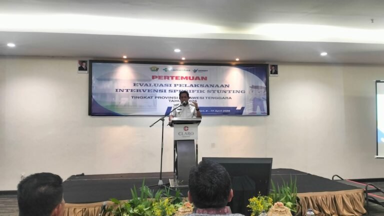 Pemprov Sultra Perkuat Penanganan Stunting, Target Turun Signifikan