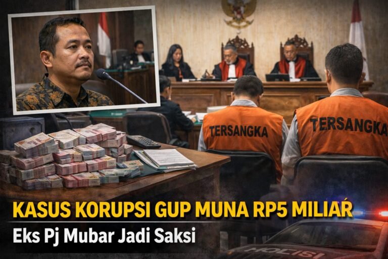 Dari Prestasi ke Kasus Korupsi, Eks PJ Bupati Mubar Bakal Dihadirkan di Persidangan