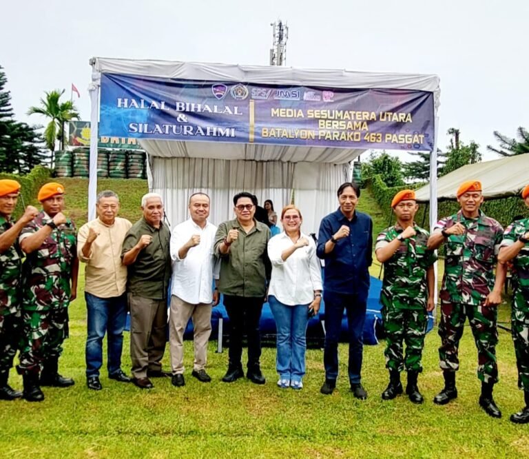 Yonko 463 Pasgat Gelar Halal Bihalal, Perkuat Sinergi dengan Media