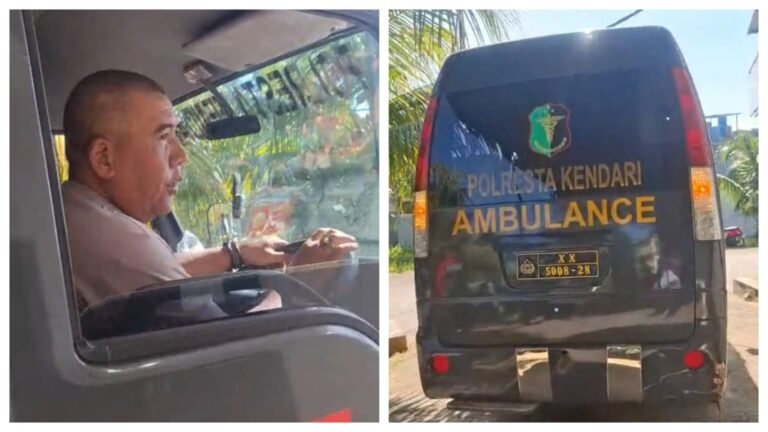 Polresta Kendari Fasilitasi Pemulangan Jenazah ke Muna Barat