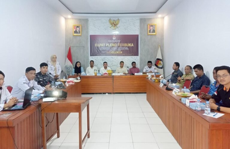 KPU Wakatobi Tetapkan 81.951 Pemilih Triwulan I 2026
