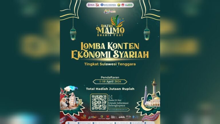 Lomba Konten Ekonomi Syariah Sultra 2026 Resmi Dibuka