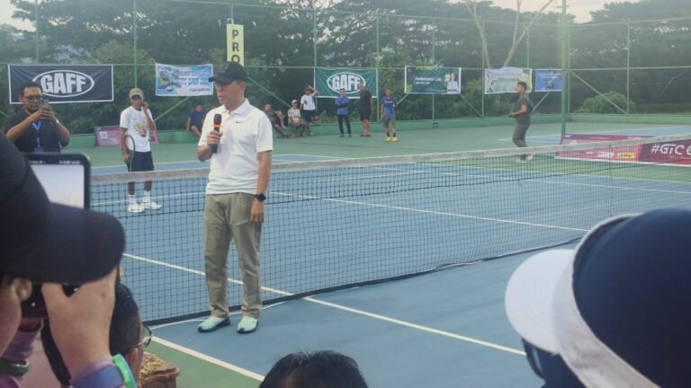 Gubernur Sultra Buka GTC Open Tenis Tournament 2026