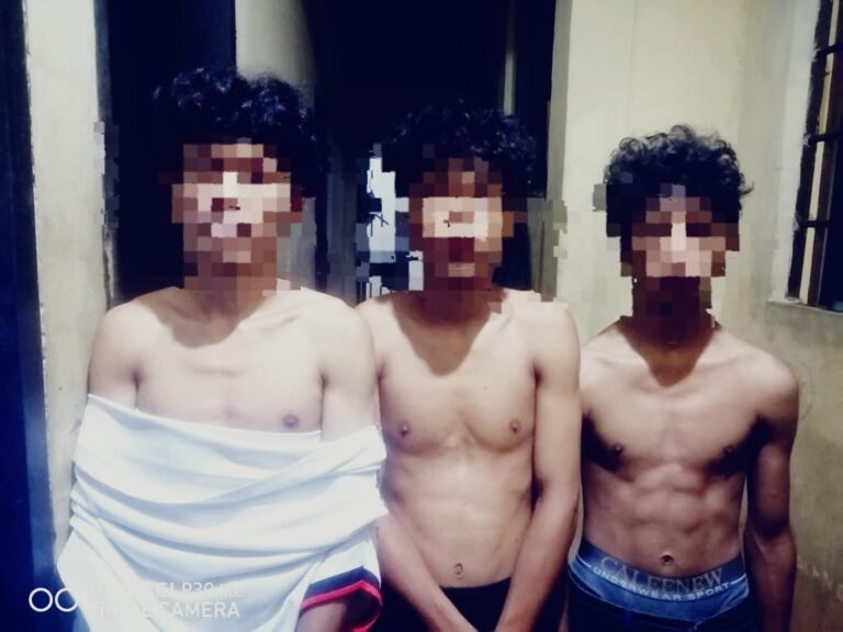 Polsek Kemaraya Tangkap Tiga Pelaku Pembobol Kios Pasar Sentral