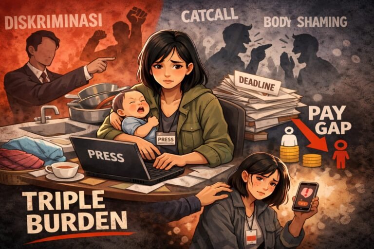 Triple Burden Hantui Jurnalis Perempuan, AJI Soroti Ketimpangan Media