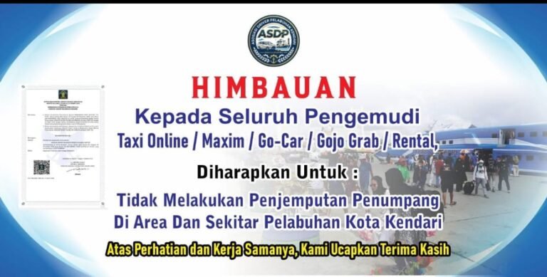 KSOP Tegas Tolak Pembatasan Transportasi di Pelabuhan Kendari