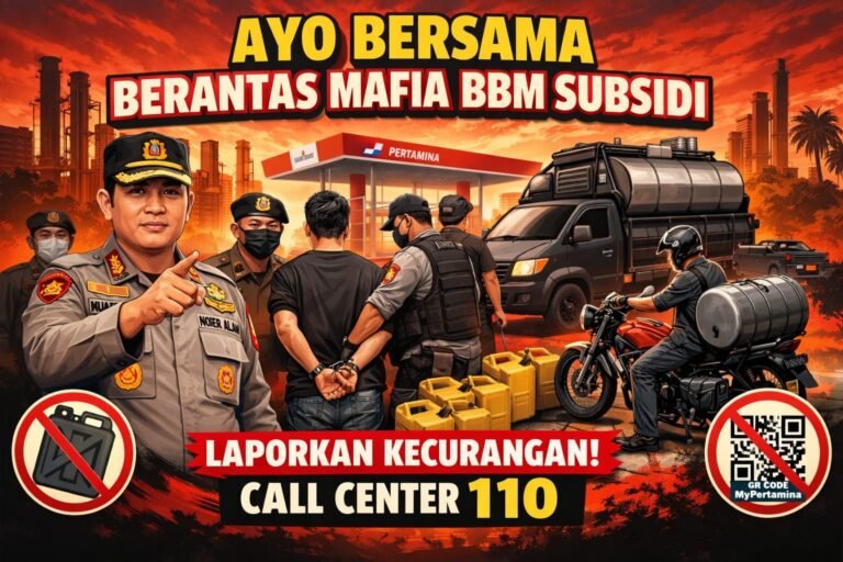 Polres Konawe Ajak Warga Berantas Mafia BBM Subsidi