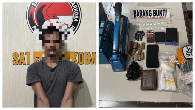 Pengedar Sabu Modus Tempel Ditangkap, Polisi Sita 21 Paket