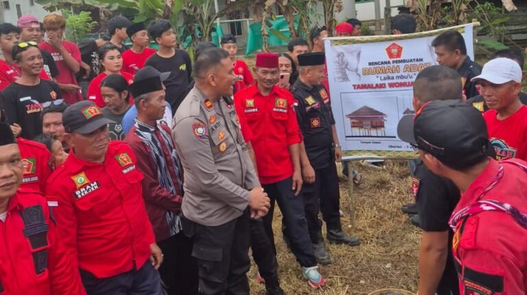 Polres Konawe Hadiri Diklatsar Tamalaki, Perkuat Sinergi Ormas