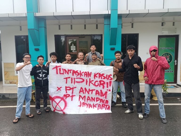 JANGKAR Sultra Desak Kejati Transparan Soal Kasus PT Antam Site Pomalaa dan PT Mandala yang Sudah Naik Tahap Penyidikan