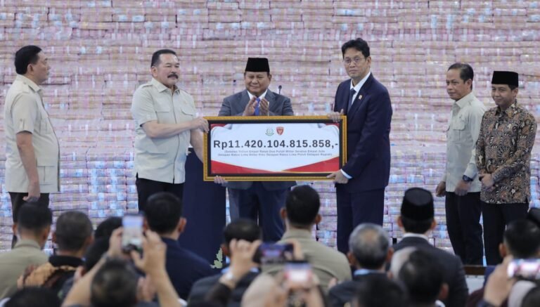 Satgas PKH Serahkan Rp11,4 Triliun, Negara Selamatkan Aset Hutan