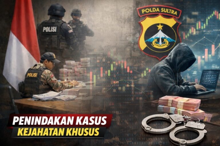 Dirkrimsus Polda Sultra Tegaskan Penindakan Kasus Kejahatan Khusus
