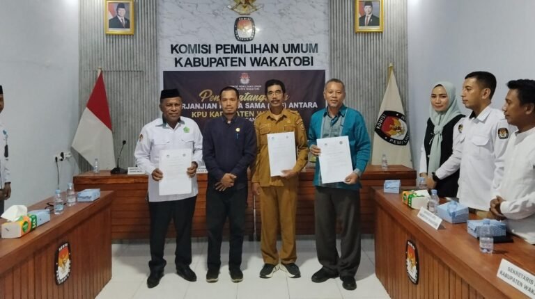 KPU Wakatobi Gandeng Tiga Sektor Perkuat Kualitas Demokrasi