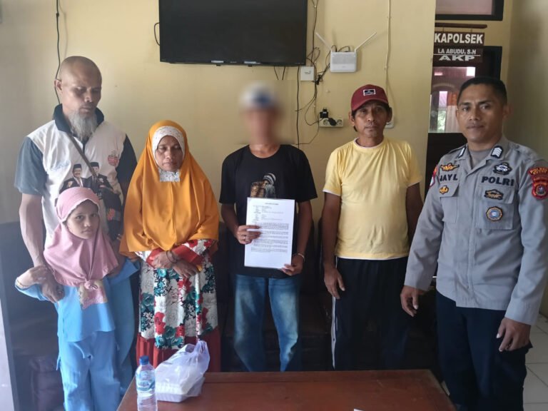 Polsek Pasarwajo Mediasi Kasus Pencurian Ayam, Berakhir Damai
