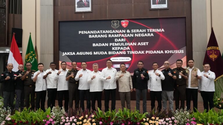 Kejaksaan Terima Aset Rampasan Korupsi untuk Mess Satgassus