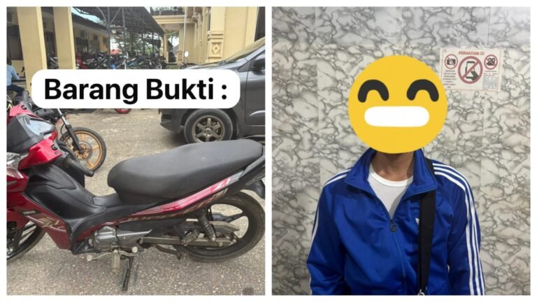 Polresta Kendari Tangkap Penadah Motor Curian di Konawe