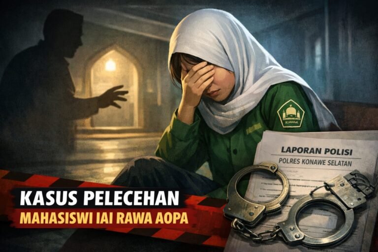 Mahasiswi IAI Rawa Aopa Diduga Alami Pelecehan, Kasus Dilaporkan ke Polisi