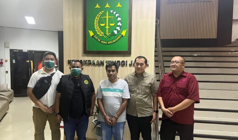 Satgas SIRI Kejagung Tangkap DPO Penggelapan Asal Jambi