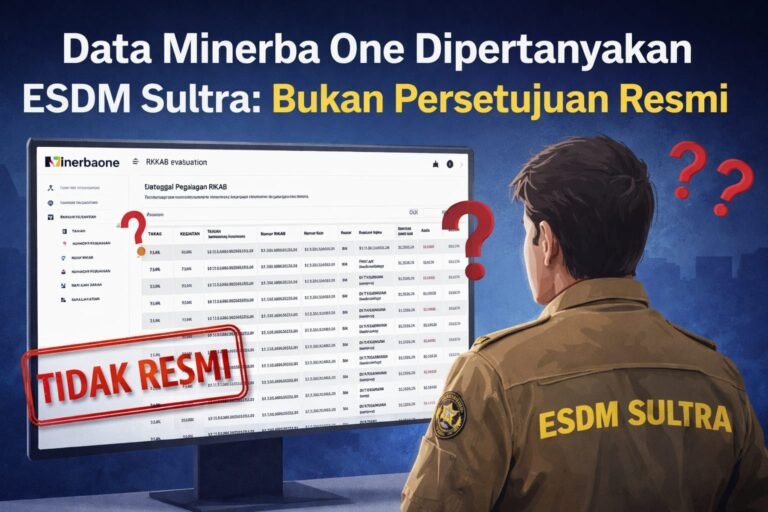 Persetujuan RKAB Tambang Nikel Beredar, Kabid Minerba ESDM Sultra Tidak Jamin Kebenaran Data