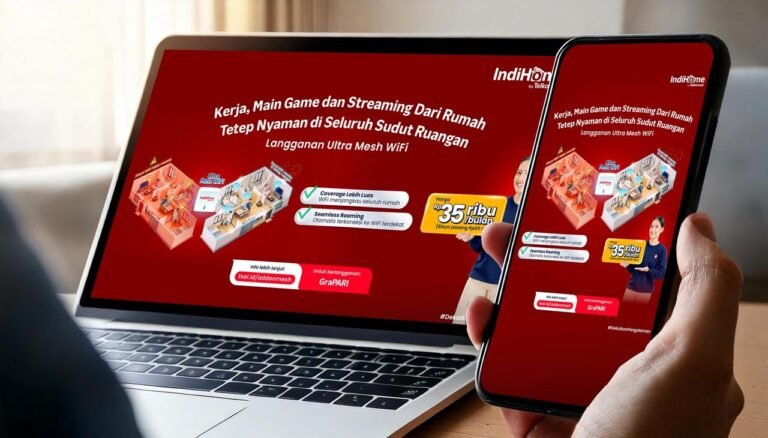 IndiHome Ultra Mesh WiFi Solusi Sinyal Kuat untuk Rumah Banyak Sekat