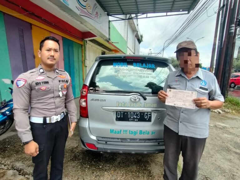 Polisi Tegur Kursus Mengemudi YPA Handayani Kendari
