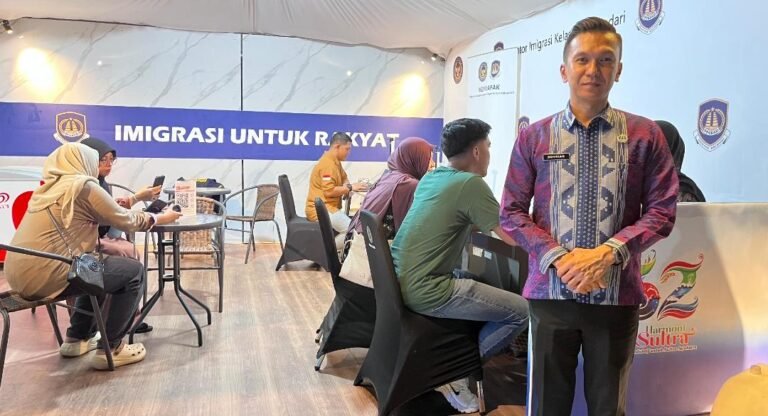 Imigrasi Kendari Buka Booth Pelayanan di HUT Sultra ke-62