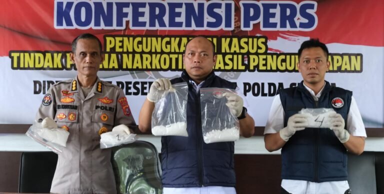 Polda Sultra Sita 1 Kg Sabu, Mahasiswa Kolaka Ditangkap