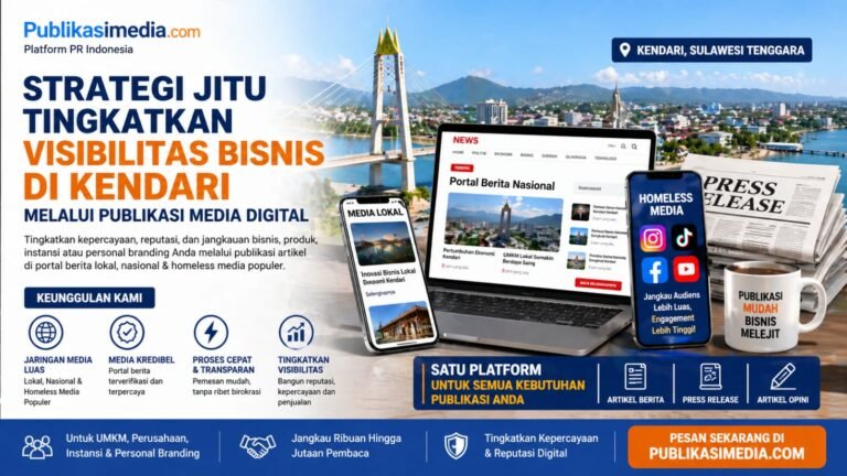Strategi Jitu Tingkatkan Visibilitas Bisnis di Kendari Melalui Publikasi Media Digital