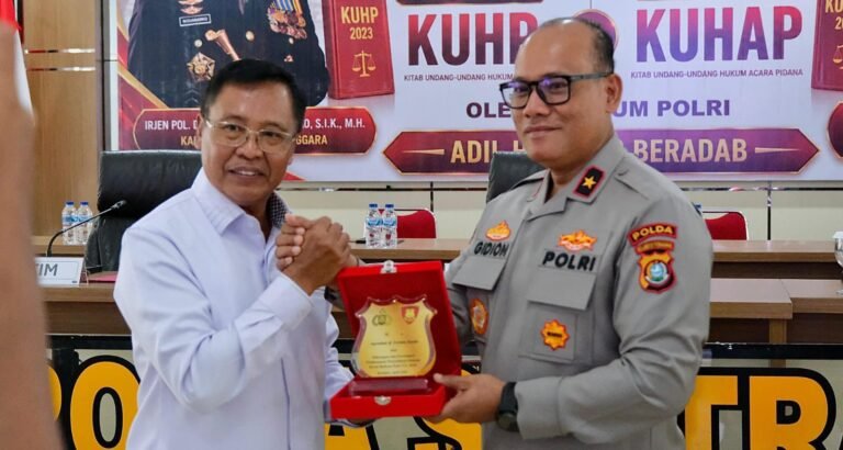 Divkum Polri Sosialisasi KUHP dan KUHAP di Polda Sultra