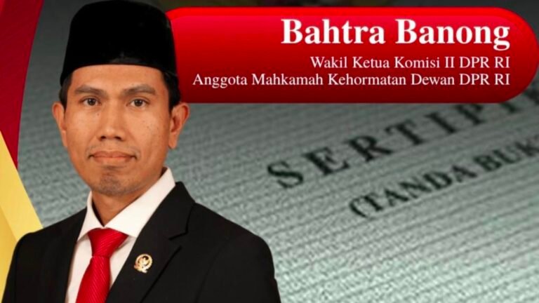 Bahtra Banong Dorong Sertifikasi Lahan, Cegah Konflik Pertanahan
