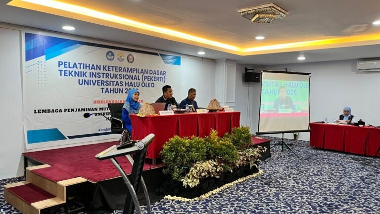 UHO Gelar Pelatihan PEKERTI Tingkatkan Kompetensi Dosen